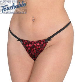 Gloria red tanga brief