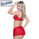 Reveal red french knicker