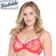 Scarlet plunge cup bra