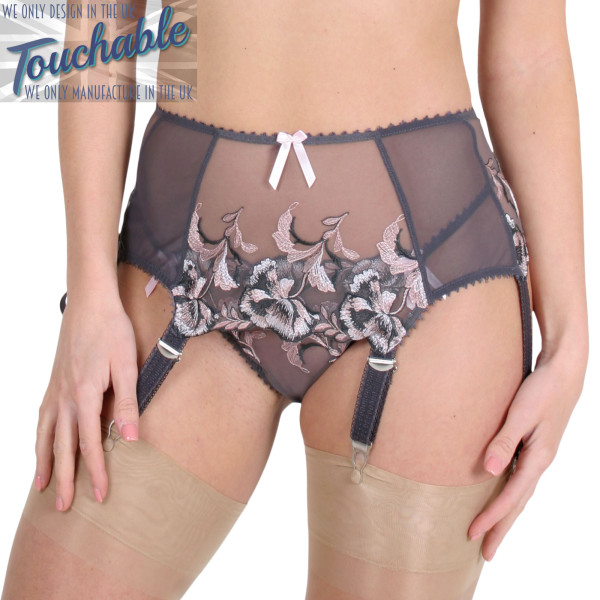 Seraphina deep suspender belt