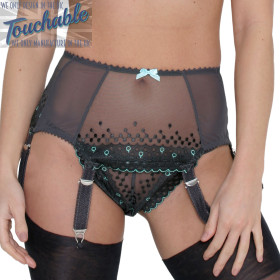 Thea deep suspender belt