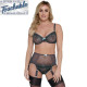 Thea deep suspender belt